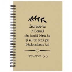 Agenda + planner, Increde-te in Domnul!